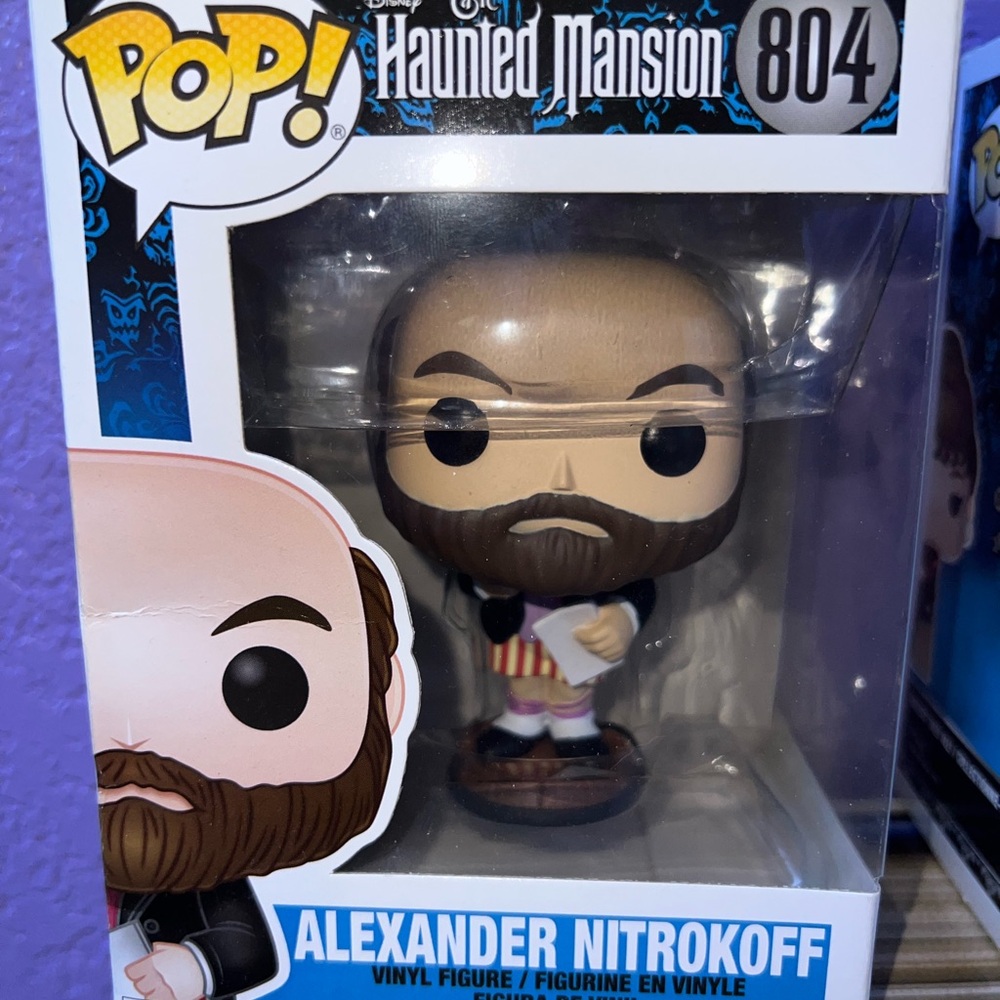 Funko Pop! Huanted Mansion workers complete set